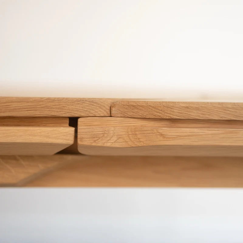 Table de salle à manger extensible en chêne massif IKONA - VESKOR