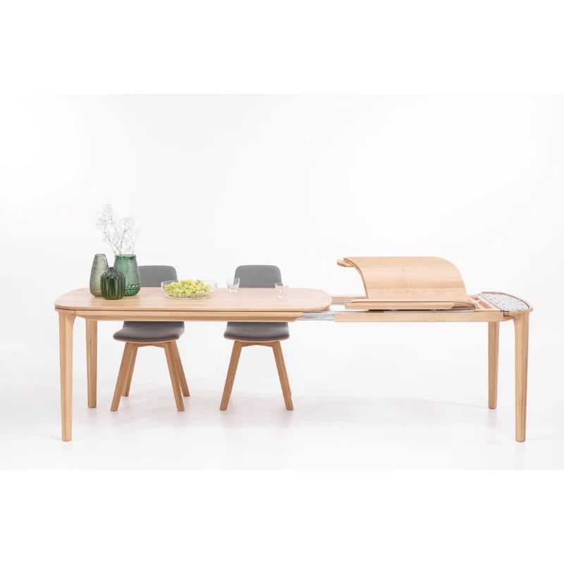 Table de salle à manger extensible en chêne massif IKONA - VESKOR
