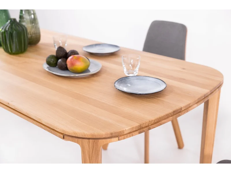 Table de salle à manger extensible en chêne massif IKONA - VESKOR