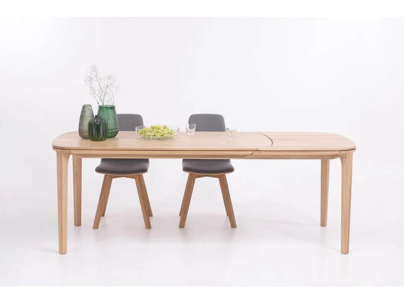Table de salle à manger extensible en chêne massif IKONA - VESKOR