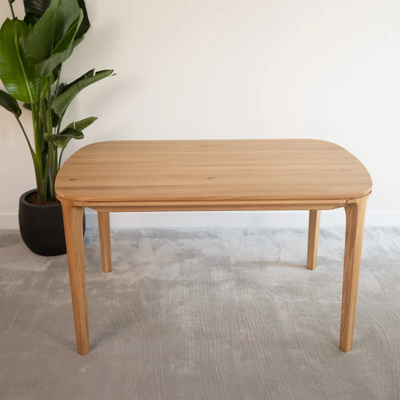 Table de salle à manger fixe en bois de chêne massif IKONA - VESKOR