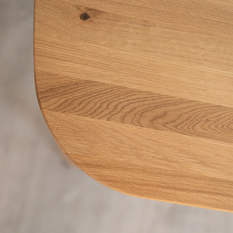 Table de salle à manger fixe en bois de chêne massif IKONA - VESKOR