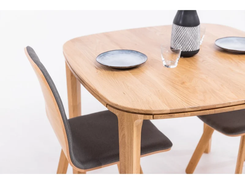 Table de salle à manger fixe en bois de chêne massif IKONA - VESKOR
