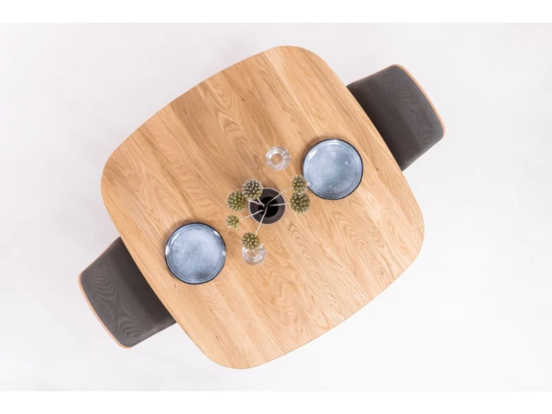 Table de salle à manger fixe en bois de chêne massif IKONA - VESKOR