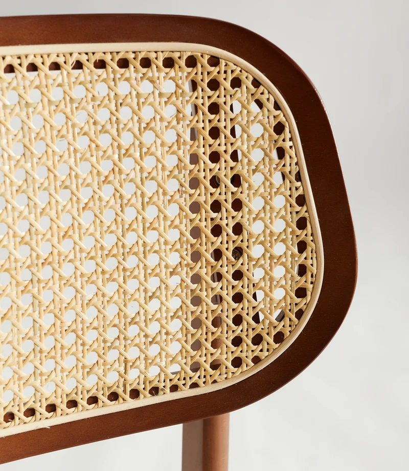 Silla de Comedor en Madera Tapizada Elma