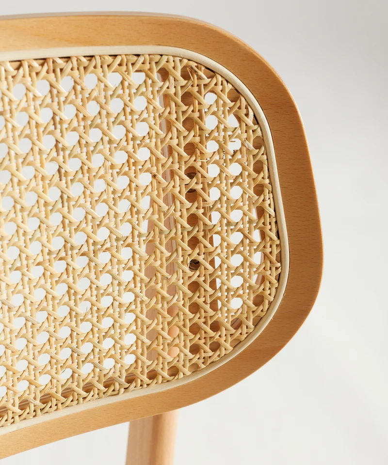 Silla de Comedor en Madera Tapizada Elma