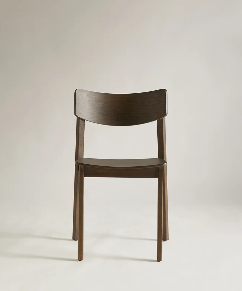Silla de Comedor de Madera Roble Jane