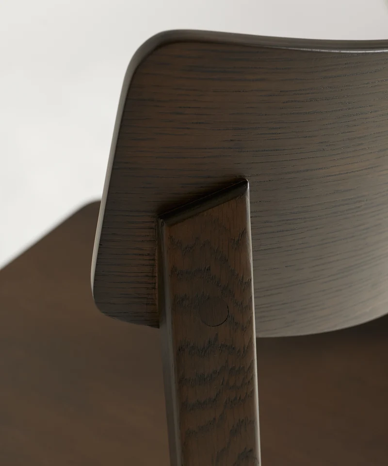 Silla de Comedor de Madera Roble Jane