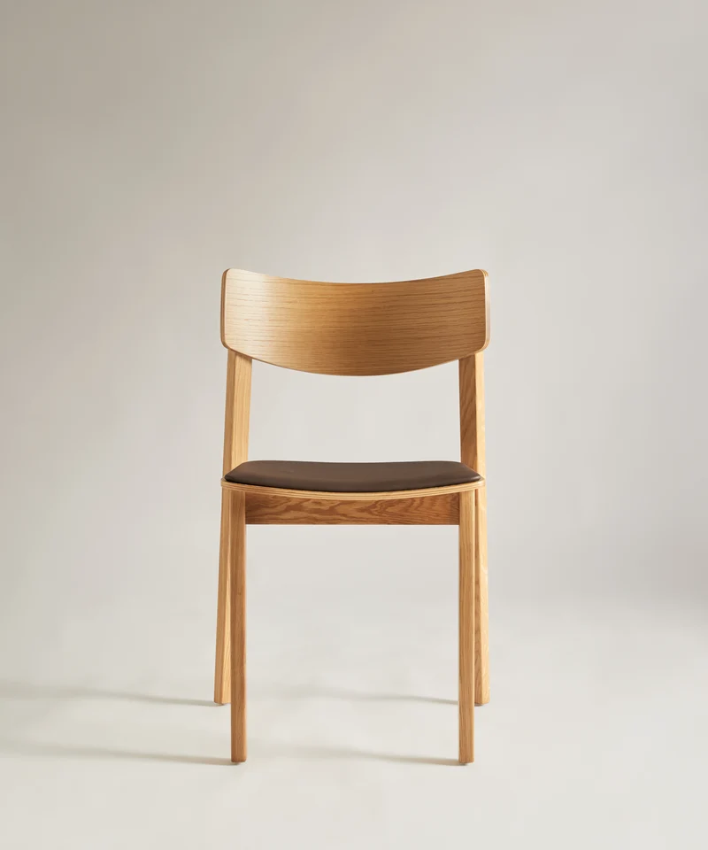 Silla de Comedor de Madera Maciza Petra