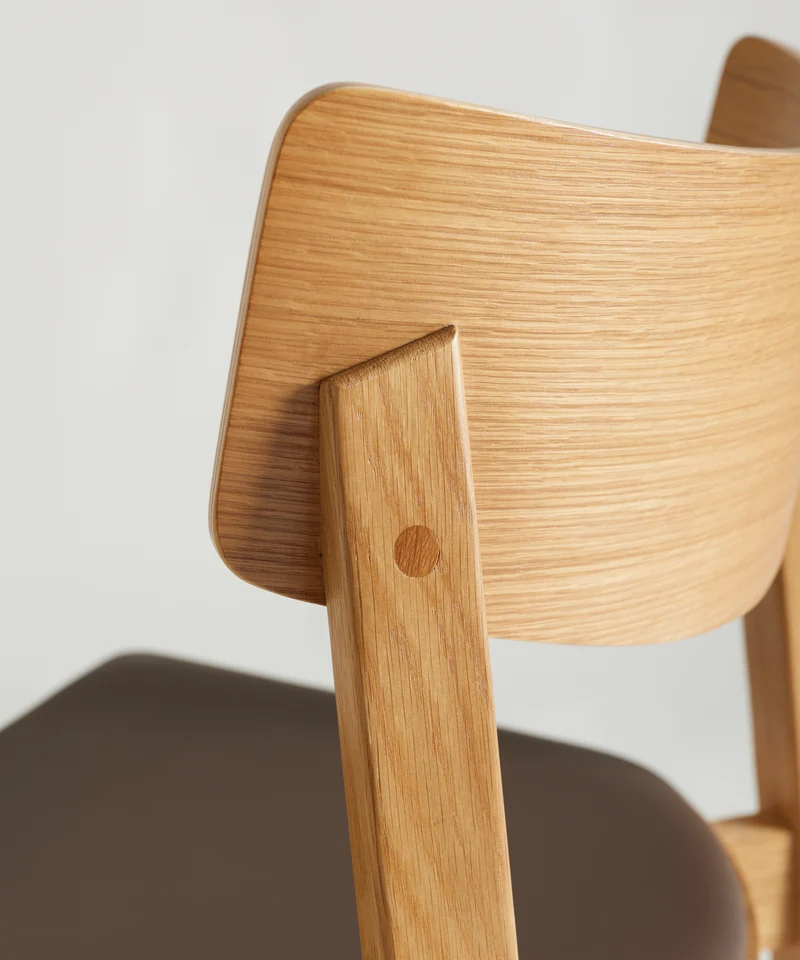 Silla de Comedor de Madera Maciza Petra