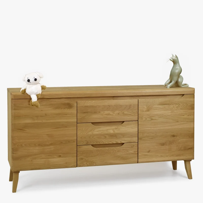 Buffet en bois massif de chêne Milan 3 - NordicStory