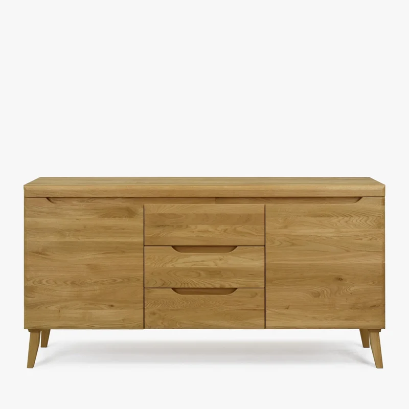Buffet en bois massif de chêne Milan 3 - NordicStory