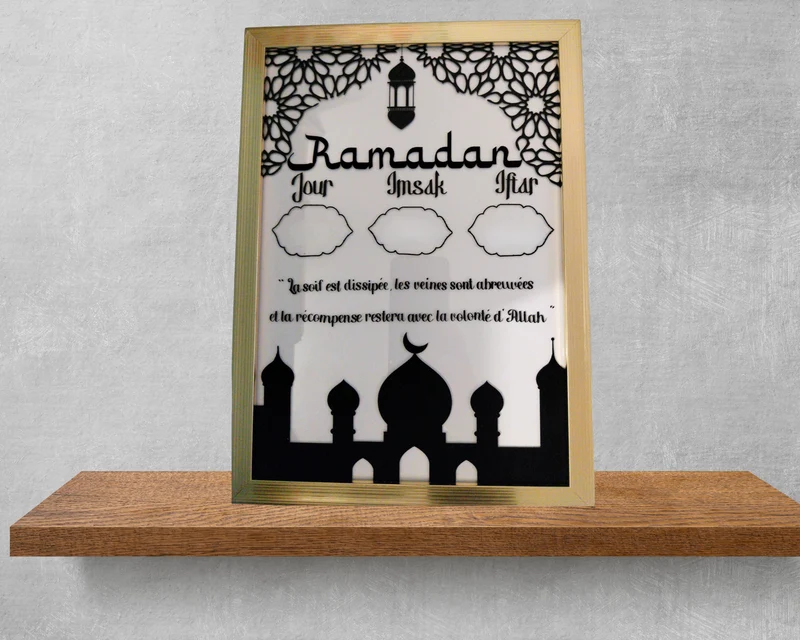 Cadre horaire Ramadan