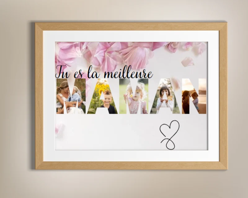 Affiche Prénom photo