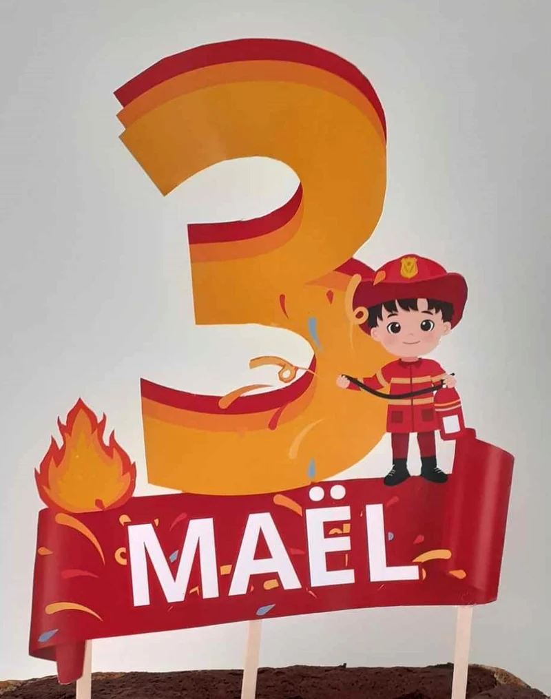 Cake Topper personnalisé