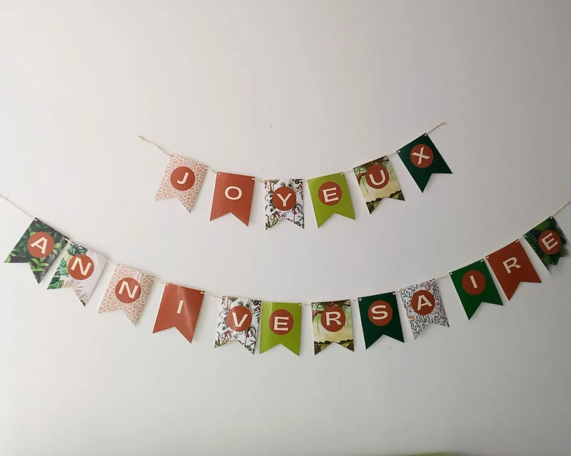 Guirlande personnalisée