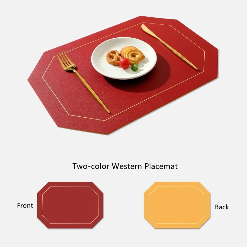 Set de Table PVC Rouge