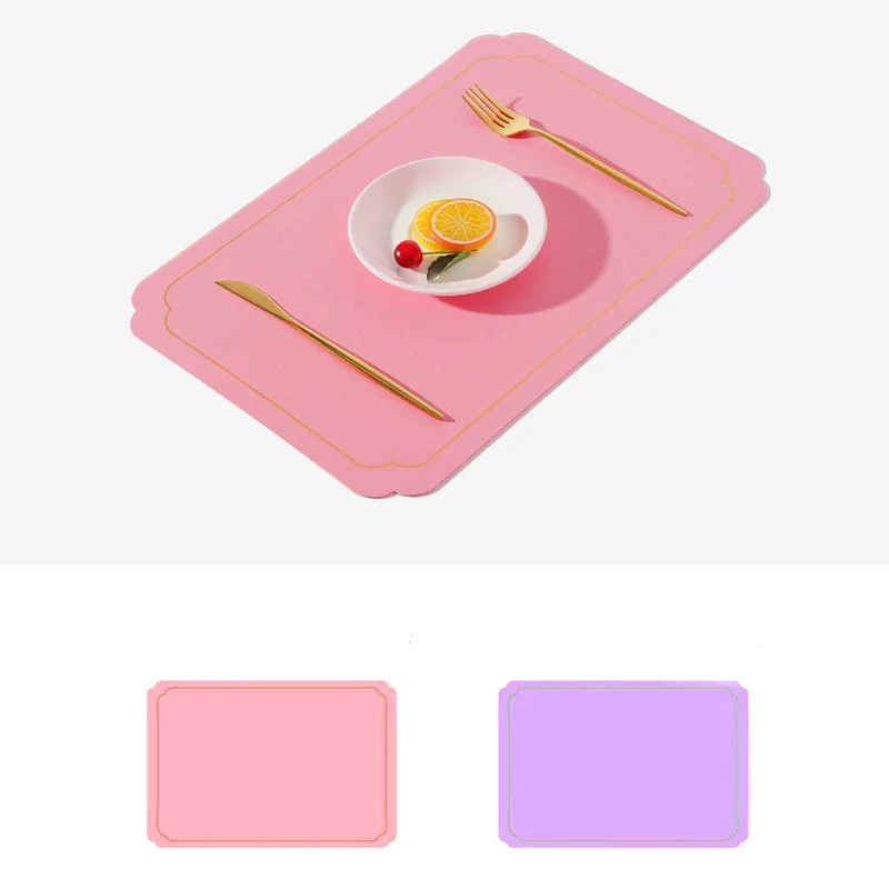 Set de Table Antidérapant Rouge