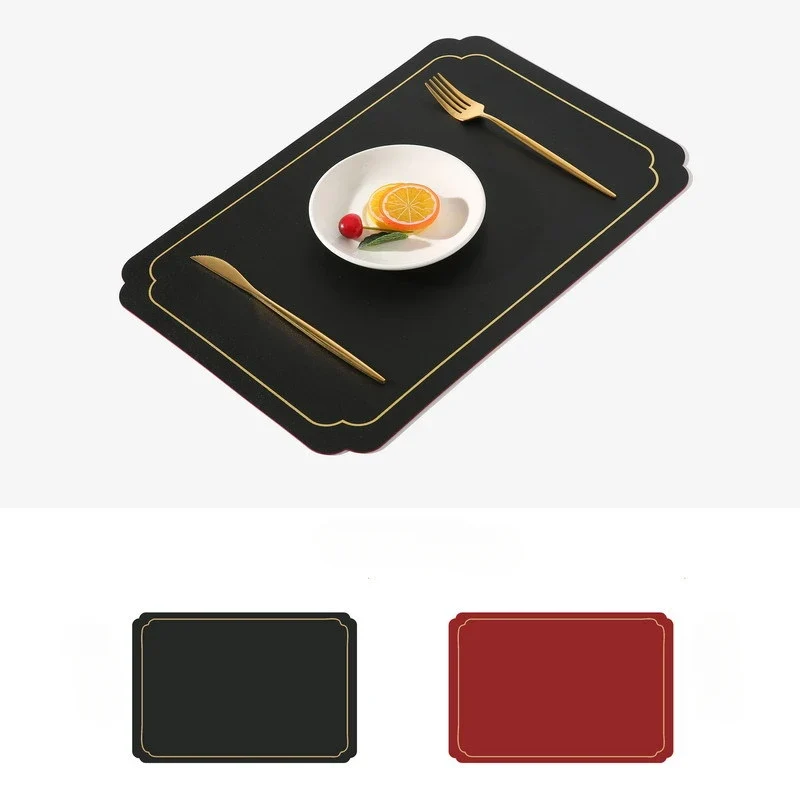 Set de Table Antidérapant Rouge