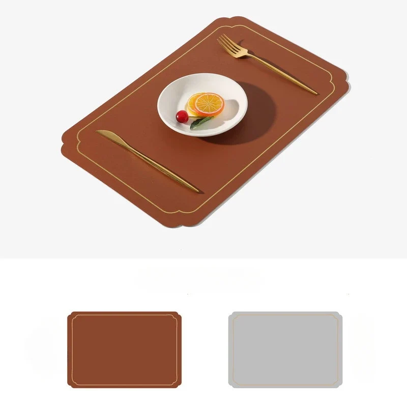 Set de Table Antidérapant Rouge
