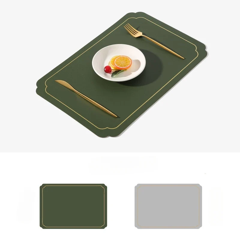 Set de Table Antidérapant Vert