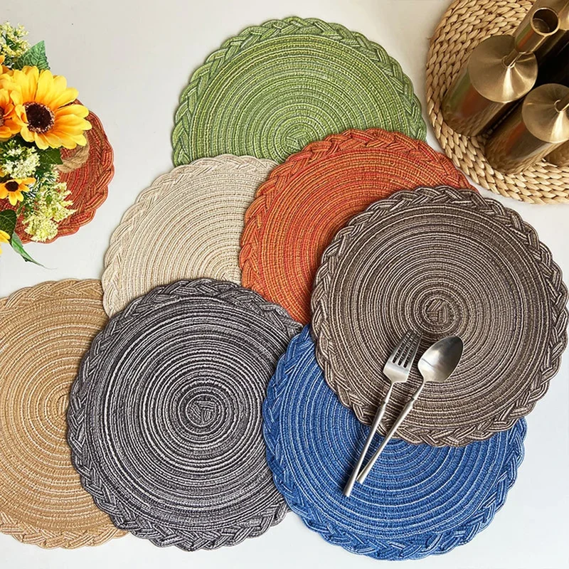 Set de Table Tressé Rond