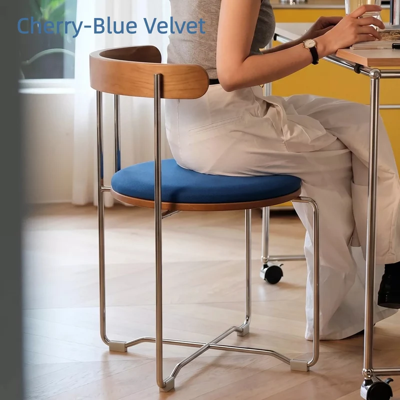 Chaise pliante créative en bois