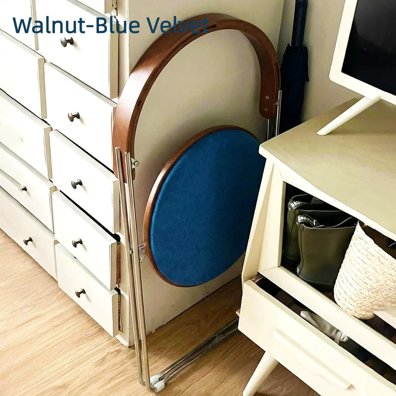 Chaise pliante créative en bois