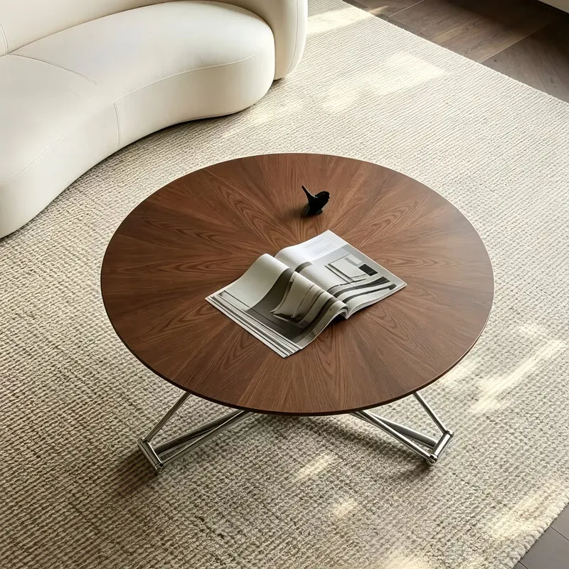 Table basse relevable 2 en 1