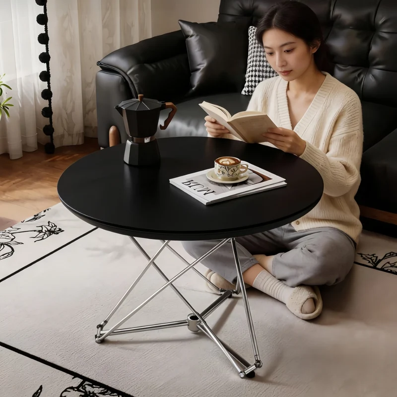 Table basse relevable 2 en 1