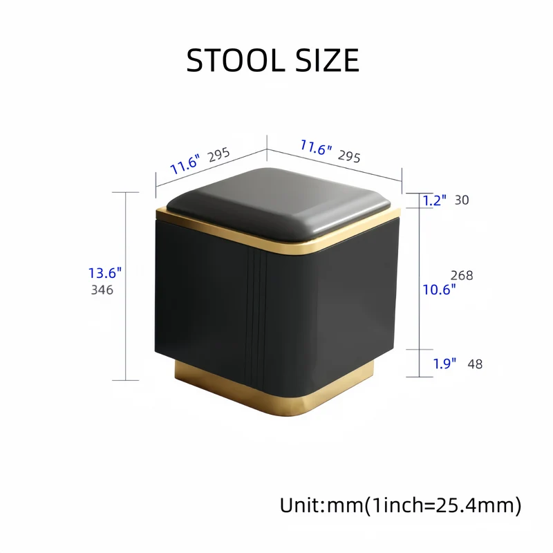 Table basse multifonctionnelle 3 en 1, style luxueux et léger, finition laquée, avec roulettes universelles