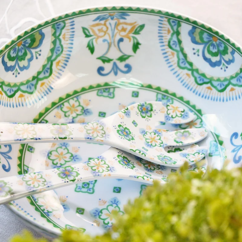 Couverts à salade en mélamine Evora - 33 cm