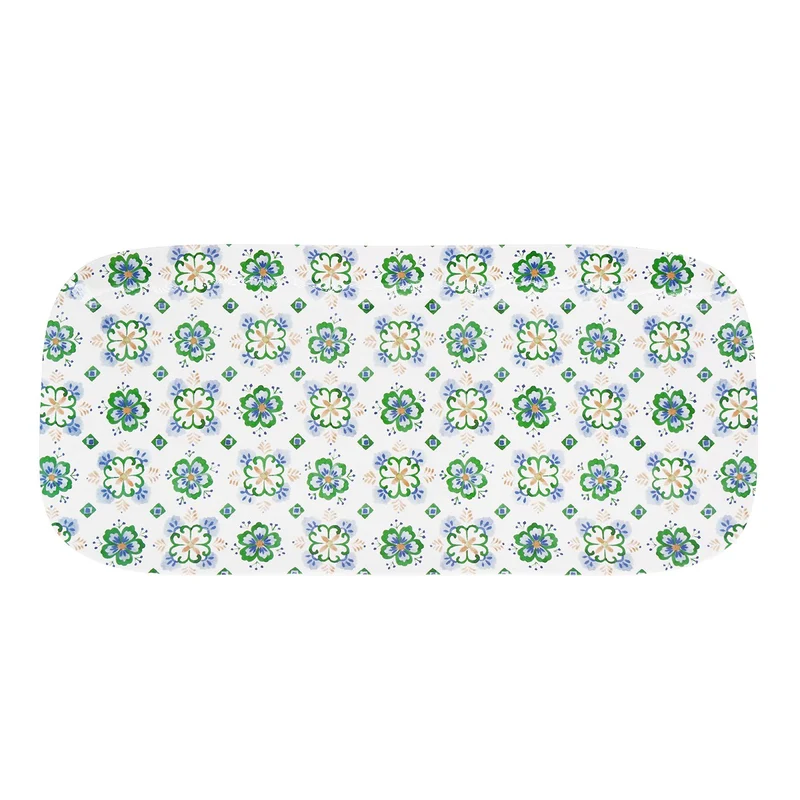 Plat à cake long rectangulaire en mélamine Evora - 37,5 cm