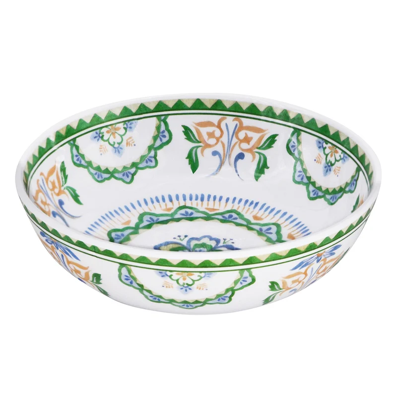 Grande assiette creuse en mélamine Evora - 19 cm