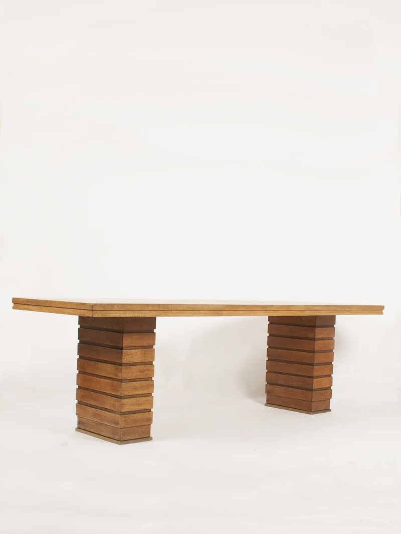 Longue table Art Déco