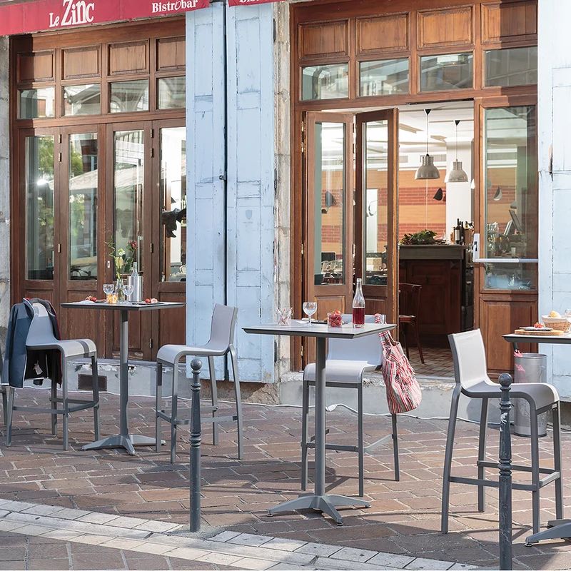 Chaise de bar haute Sunset