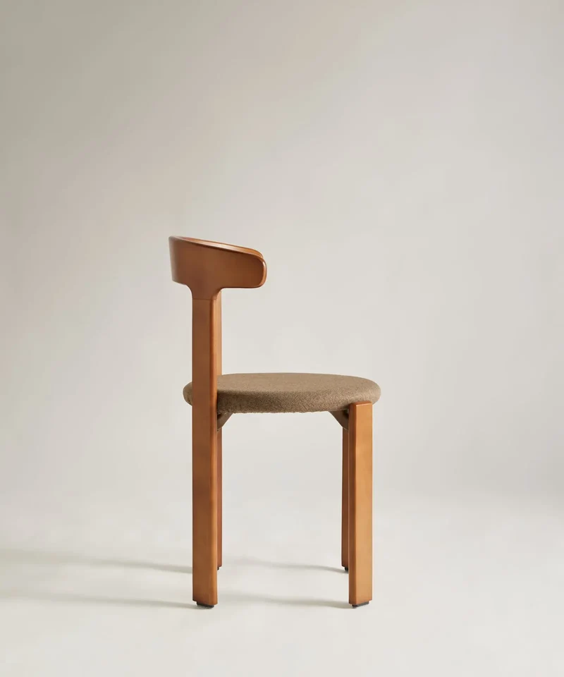Silla de Comedor en Madera Tapizada Grim