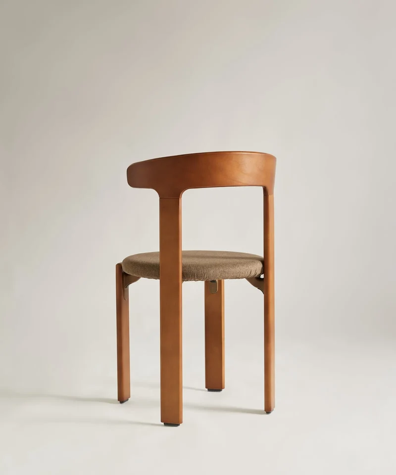 Silla de Comedor en Madera Tapizada Grim