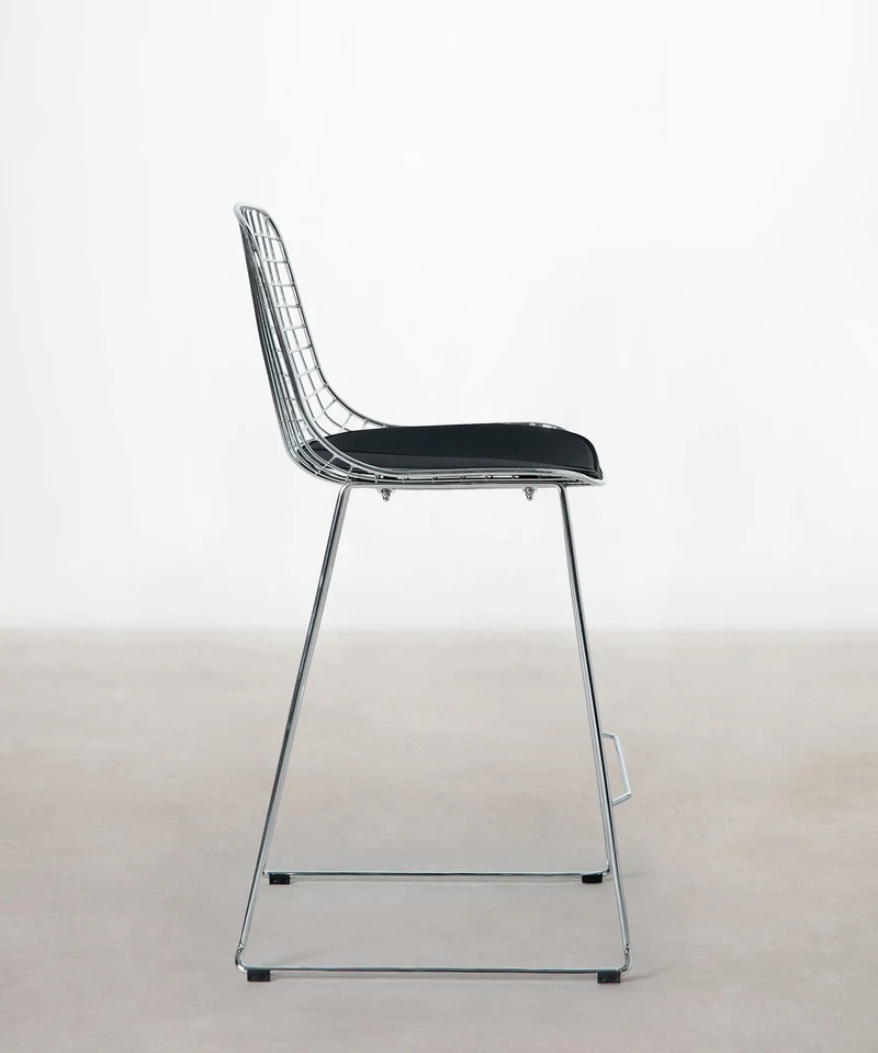 Taburete Alto de Metal Roma