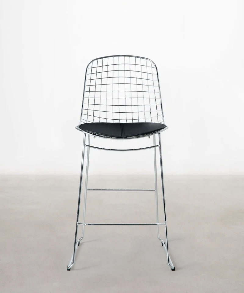 Taburete Alto de Metal Roma