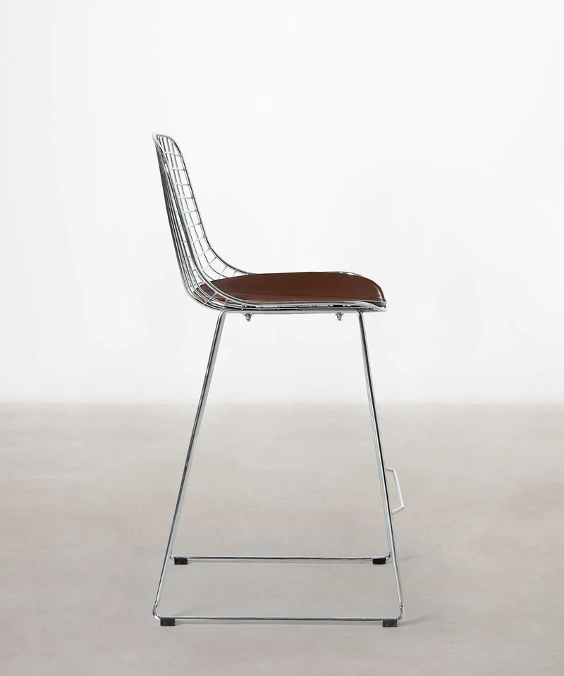 Taburete Alto de Metal Roma