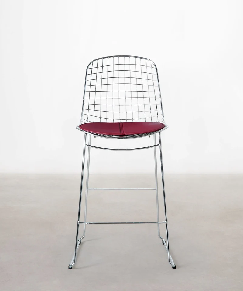 Taburete Alto de Metal Roma