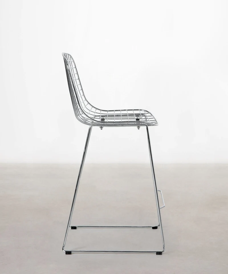 Taburete Alto de Metal Roma