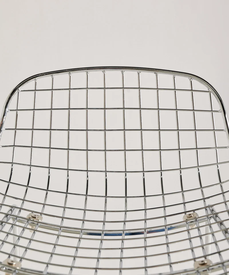 Taburete Alto de Metal Low Back Roma