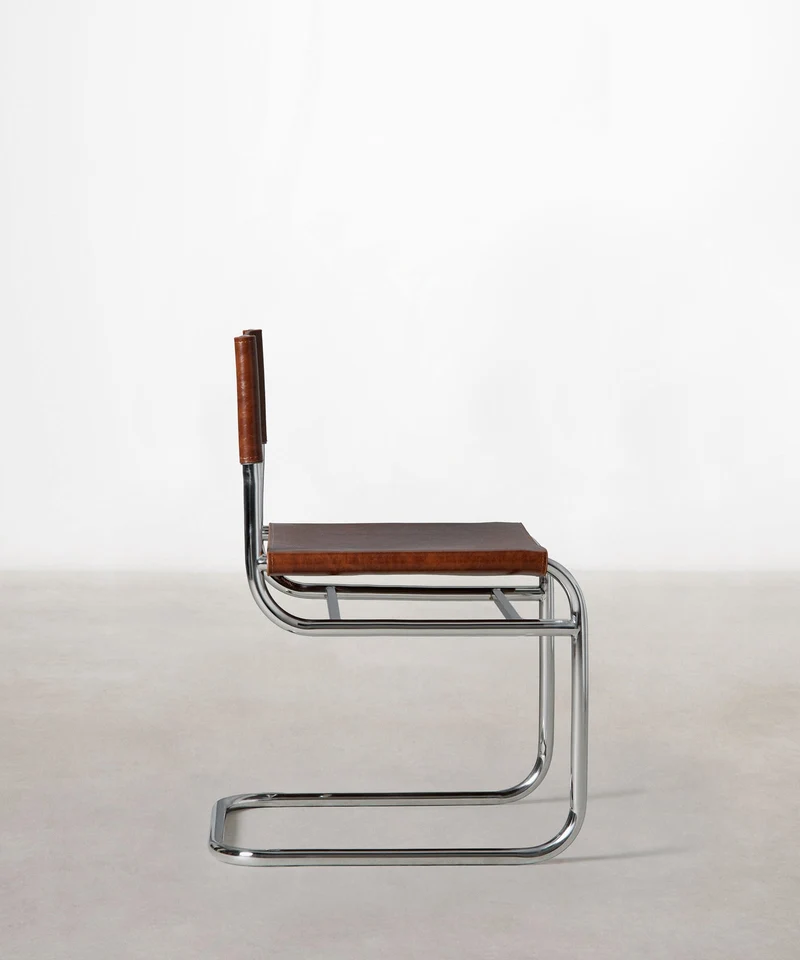 Silla de Comedor PU y Metal Lottie