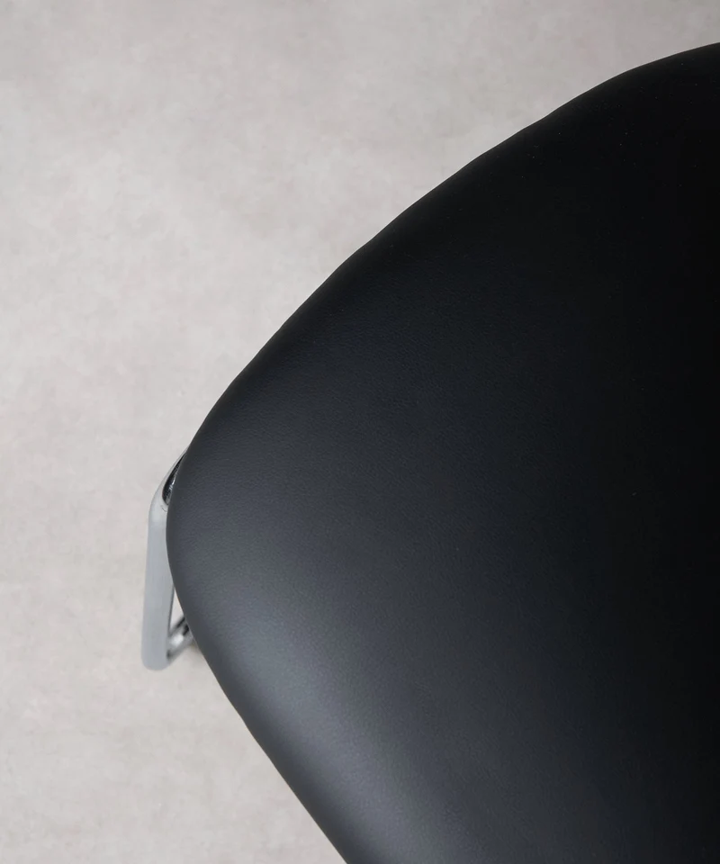 Silla de Comedor de Polipiel y Metal Moritz PU