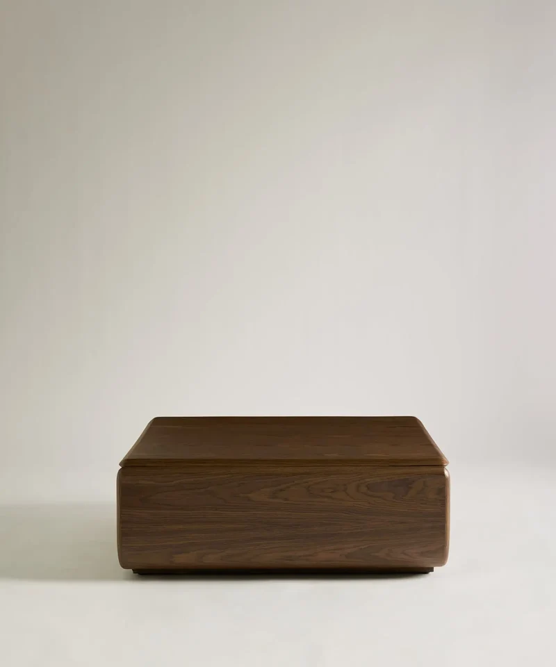 Mesa de Centro Cuadrada en Madera Ventia (80x80 cm)