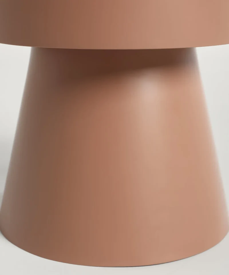 Mesita Auxiliar de Madera Nate (30x49 cm)
