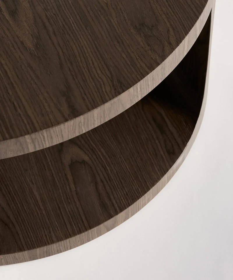 Mesa de Centro de Madera Basset (79x39 cm)