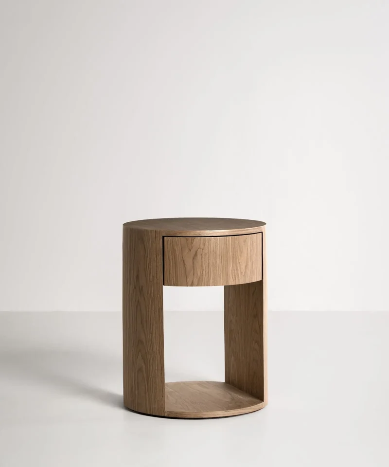 Mesita de Noche de Madera Abbie